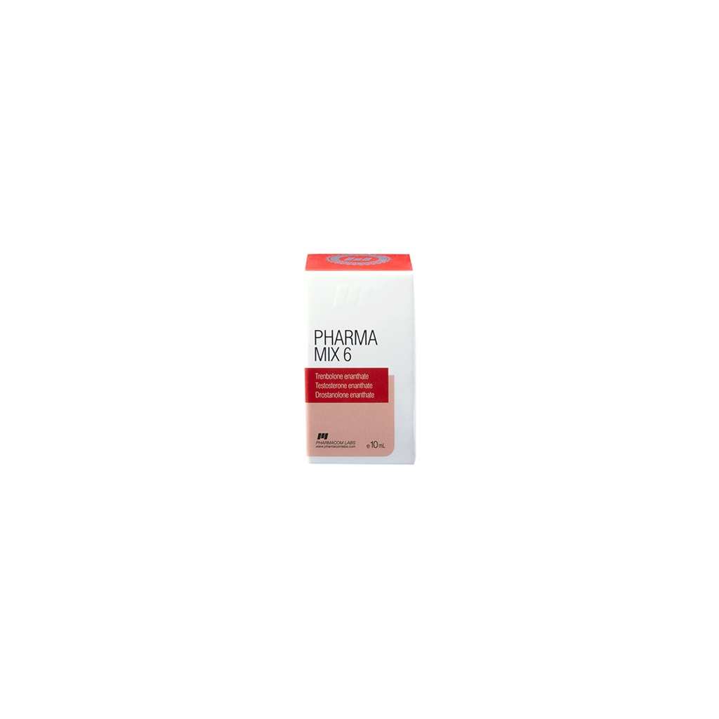 PHARMA MIX 6 500 – MIX OF DR. E. Test E. Tren E -500 MG/ML -10 ML VIAL